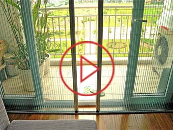 Cửa lưới chống muỗi lắp cho cửa cửa đi